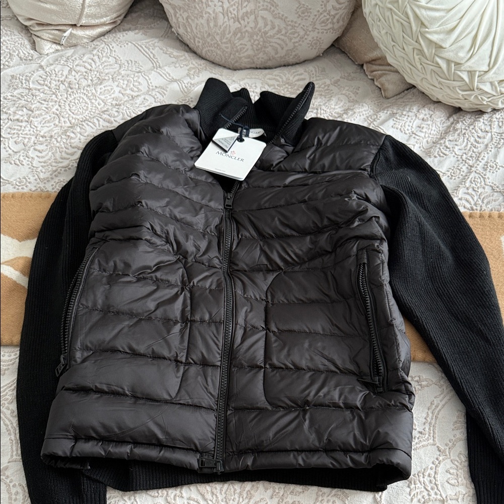 Moncler Black Puffer Jacket